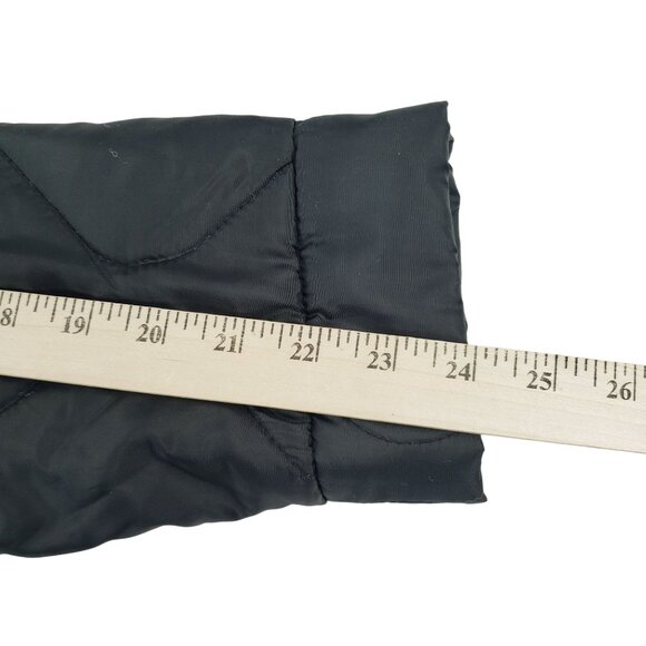 Grunt Style Jacket Men Large Puffer Full Zip Packable Black Hooded Quilted NWOT - Picture 12 of 12